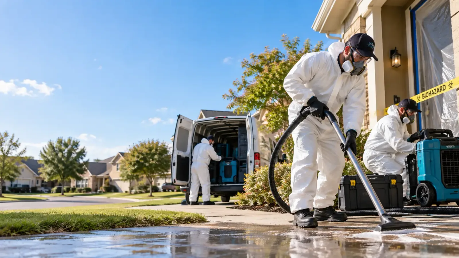 Biohazard Cleanup in Columbia, IA